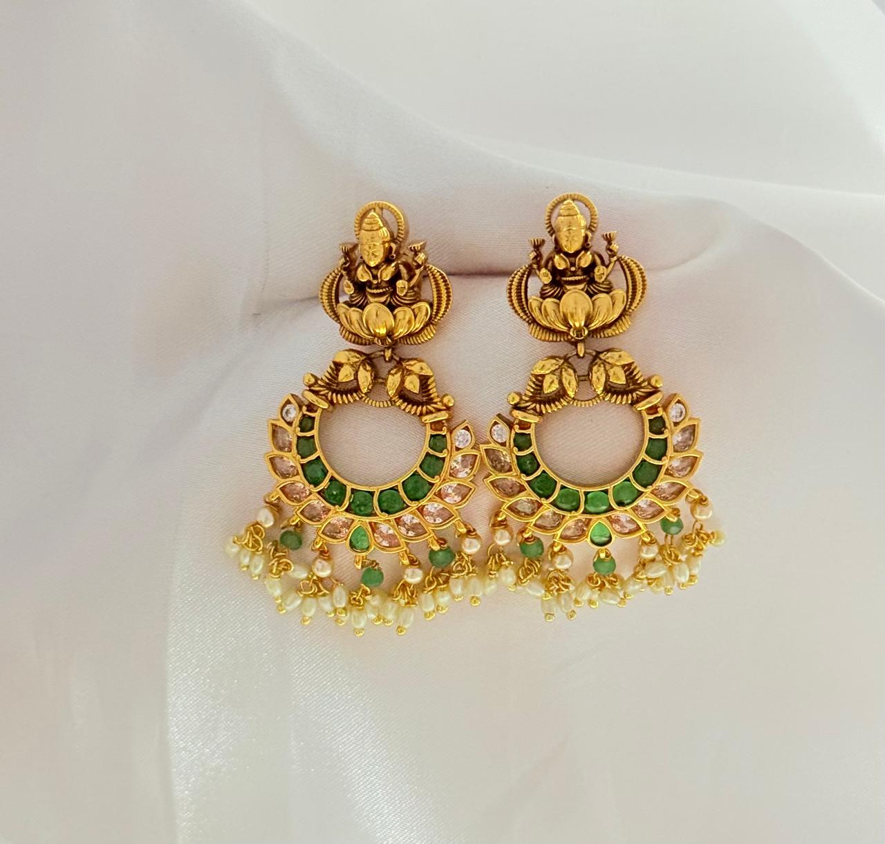Lakshmi Antique Earring